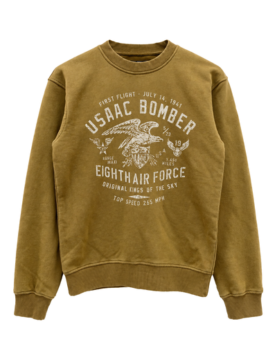 BOMBER CREWNECK