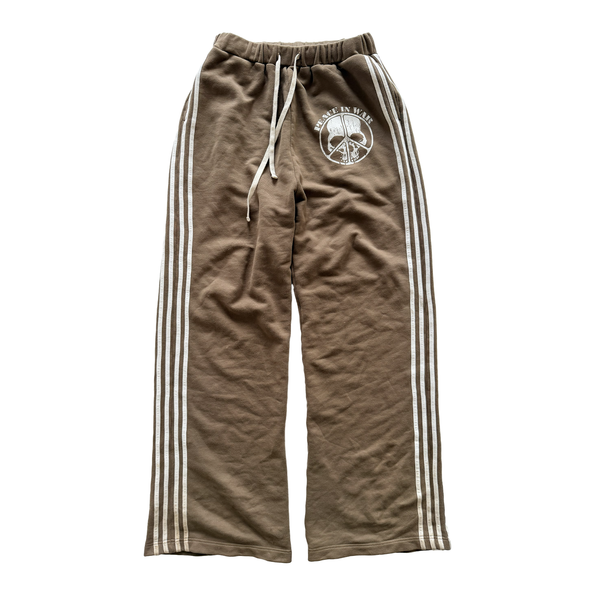 "skull" sweatpants (brown)