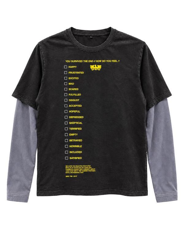 EMOTION DOUBLE LAYER LONGSLEEVE